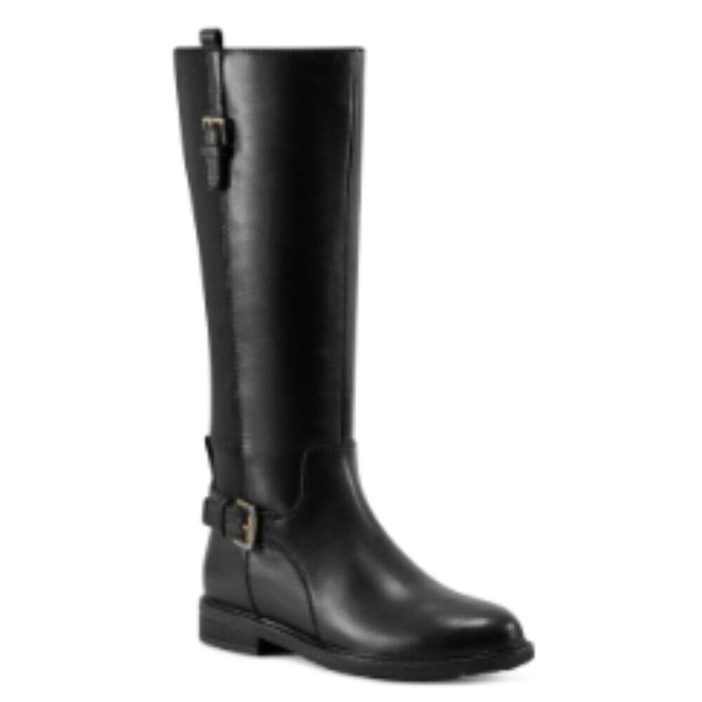 Easy Spirit Jema Knee high leather riding boots black - 5